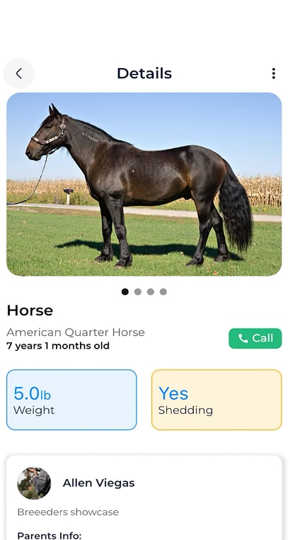 The Breeders Showcase, iOS & Android App for Pet Owners